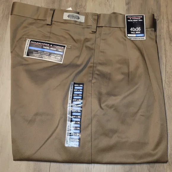 Roundtree Yorke Pants Roundtree And Yorke Pleated Pants